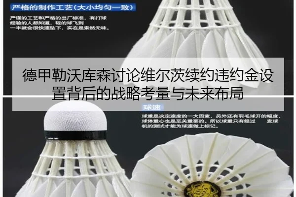 德甲勒沃库森讨论维尔茨续约违约金设置背后的战略考量与未来布局